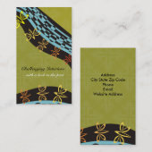 Uitdagende interieur Visitekaartjes (Voorkant / Achterkant)