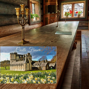 Uitdagende Schotse kasteel Fraser Clan Foto Legpuzzel