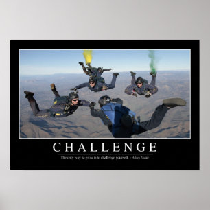 Uitdaging: Inspirerend prijsopgave 1 Poster