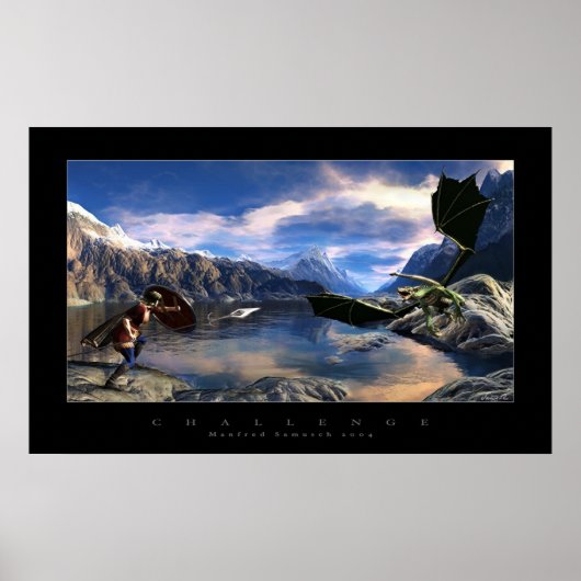 Uitdaging Poster (Voorkant)