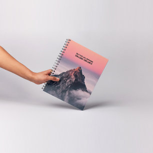 Uitdaging uw grenzen - Motivatie Notitieboek