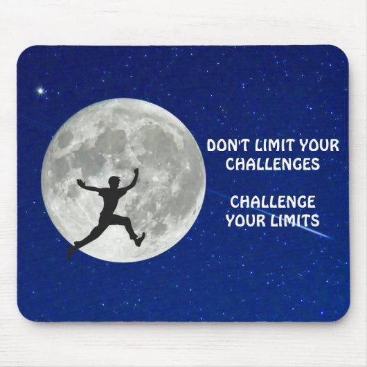 Uitdaging van uw motivatie prijsopgave muismat (Voorkant)