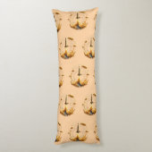 "Uitdaging van zwaartekracht geaccepteerd" Lichaamskussen (Achterkant (Verticaal))