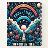 Uitdagingen omzetten in kansen notitieboek (Achterkant)