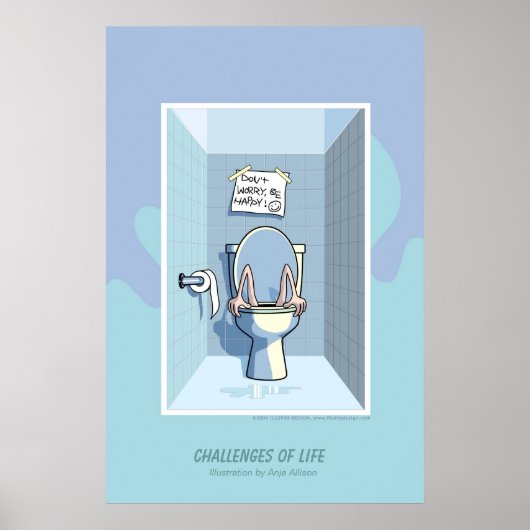 Uitdagingen van het leven poster (Voorkant)