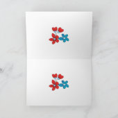 Uitdrukkelijke dankbaarheid met gepersonaliseerde kaart (Binnen)