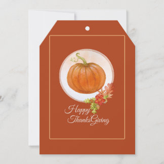Uitdrukkelijke dankbaarheid: "THANKSGIVING WENSKAA Feestdagenkaart