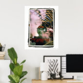 Uitdrukkelijke Hogwarts Poster (Thuiskantoor)