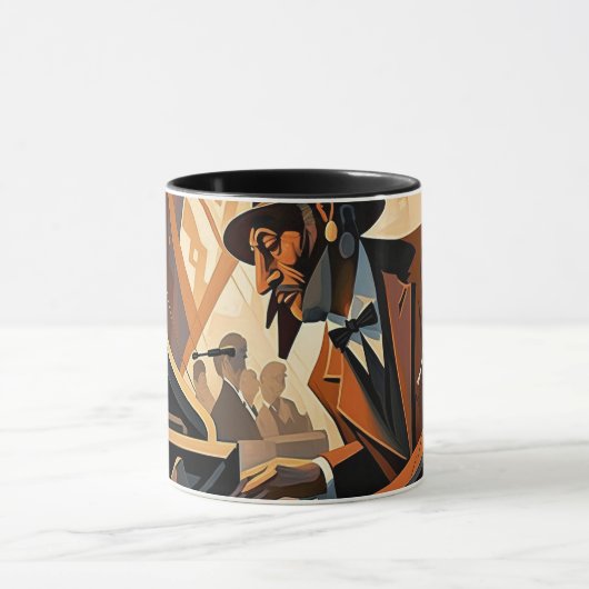 Uitdrukken van de Jazz-Mok Mok (Midden)