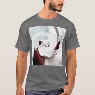 Uitdrukkende abstracte achtergrond t-shirt