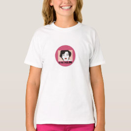 Uitdrukkende vrouw t-shirt
