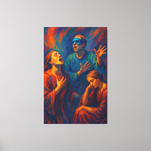 Uitdrukking Canvas Afdruk (Voorkant)