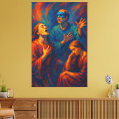 Uitdrukking Canvas Afdruk (Insitu (Woonkamer))