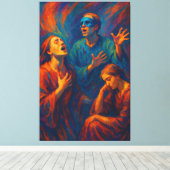 Uitdrukking Canvas Afdruk (Insitu (Houten vloer))