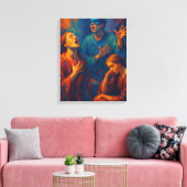 Uitdrukking Canvas Afdruk (Insitu (Woonkamer))