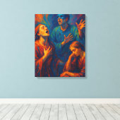 Uitdrukking Canvas Afdruk (Insitu (Houten vloer))