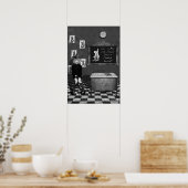 Uitdrukking Onderdruk Poster (Keuken)