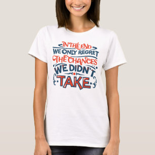 Uiteindelijk betreuren we alleen maar het Motivati T-shirt