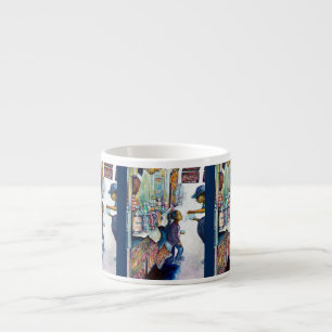 Uiteindelijk geeft het hoop espresso kop