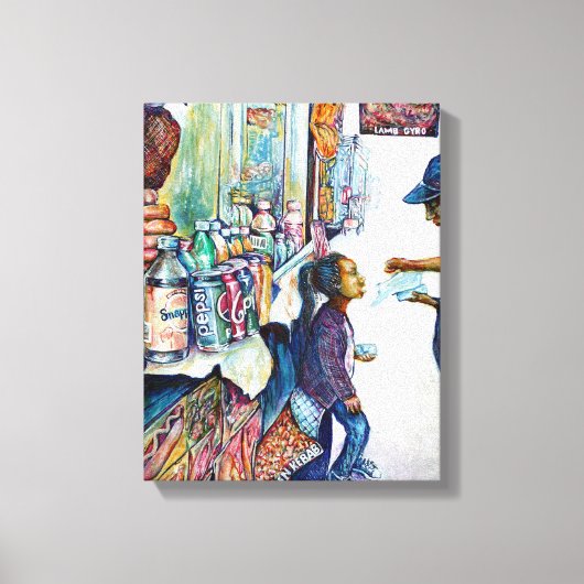 Uiteindelijk levert hoop op canvas afdruk (Voorkant)