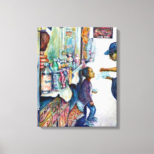 Uiteindelijk levert hoop op canvas afdruk