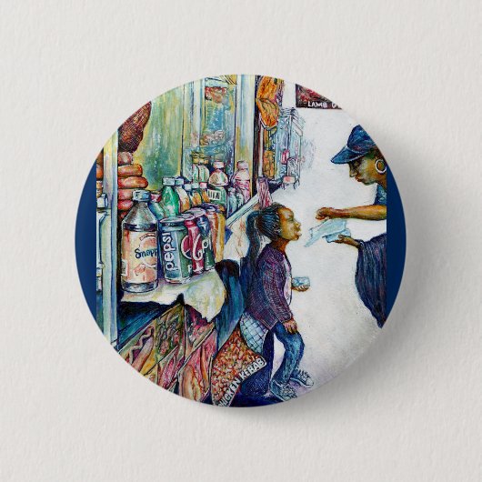 Uiteindelijk levert hoop op ronde button 5,7 cm (Voorkant)