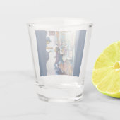 Uiteindelijk levert hoop op shot glas (Achterkant)