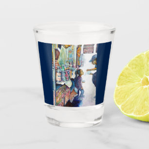 Uiteindelijk levert hoop op shot glas