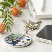 Uiteindelijk levert hoop op sleutelhanger (Zijkant)