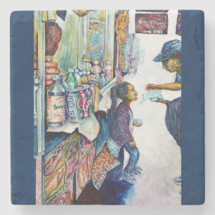 Uiteindelijk levert hoop op stenen onderzetter