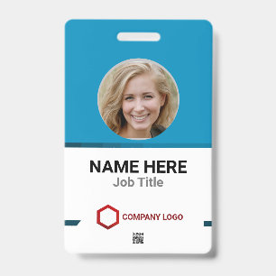 Uiteindelijke Aanpassing: Werknemersfoto Logo Stre Badge