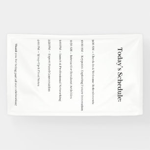 Uiteindelijke evenementengids Moderne promotionele Spandoek