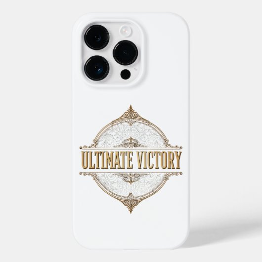 Uiteindelijke overwinning Case-Mate iPhone case (Achterkant)