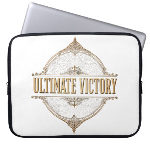 Uiteindelijke overwinning laptop sleeve