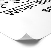 Uiteraard een niet-EU-Man Poster (Hoek)