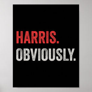 Uiteraard. Een Stem Voor President Kamala Harris 2 Poster