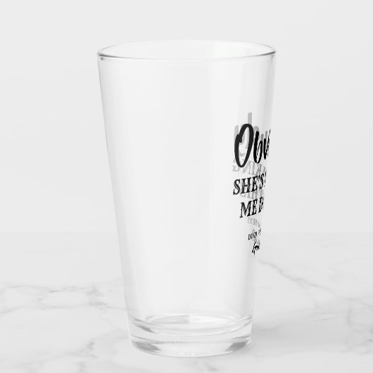 Uiteraard - Grappig Groomsman voorstel Glas (Rechts)