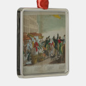 Uiterlijk van de Grote Comet in 1811 Metalen Ornament (Rechts)