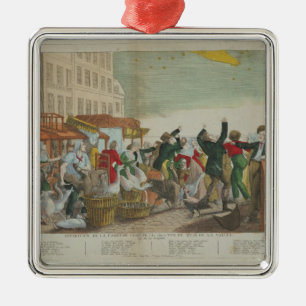 Uiterlijk van de Grote Comet in 1811 Metalen Ornament