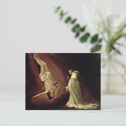 Uiterlijk van St. Peter op St. Peter Nolasco Briefkaart (Staand voorkant)