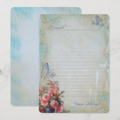 Uiterst geschikt - Uitnodiging Kaart / Blanco Kaar (Voorkant / Achterkant)