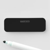 Uiterst geschikt voor de rechtshandhaving van het naamplaatje (In situ)