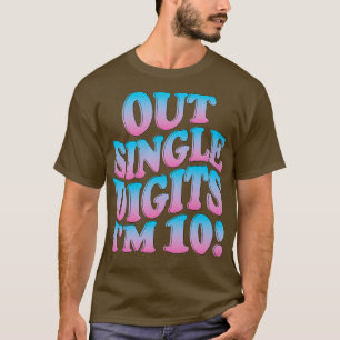 Uitgaande enkelvoudige cijfers IM T-shirt