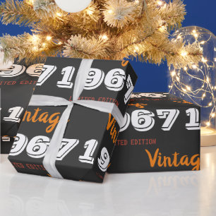 uitgave 1967, beperkt uitgave Gift Cadeaupapier