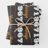 uitgave 1967, beperkt uitgave Gift Inpakpapier Vel (In situ)