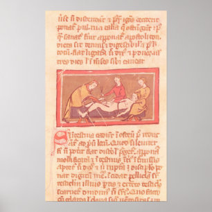 uitgave van het "Boek van chirurgie" door Rogier d Poster