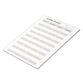 Uitgavenspoorder Notitieblok