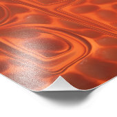 Uitgebotte bonen foto afdruk (Hoek)