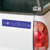 Uitgebreid Bumpersticker (Op Truck)