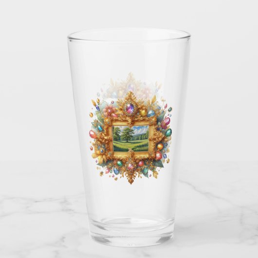 Uitgebreid Golden Lijst ontwerp Glas (Voorkant)